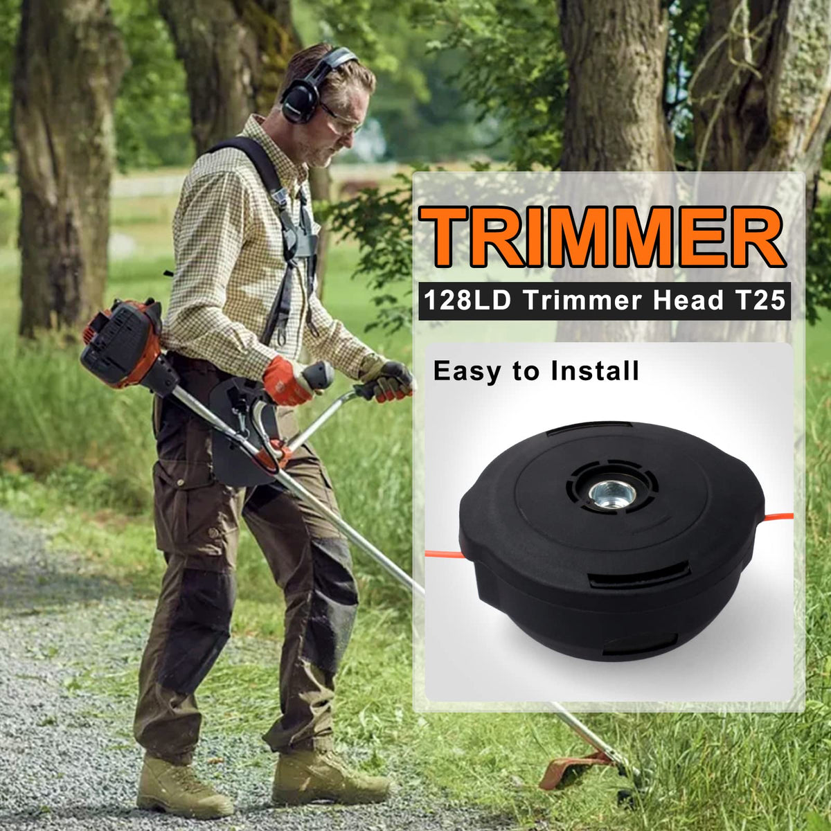 VBSYBO durable head material for long-lasting trimming tasks.