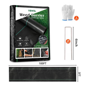 VBWSL heavy-duty landscaping fabric ready for long-lasting outdoor use