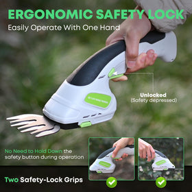 VCAN ACTIVE device cutting small branches up to 0.31 inches