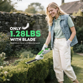 VCAN ACTIVE SK5 alloy steel blades for sharp, durable cuts.