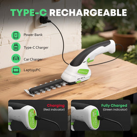 VCAN ACTIVE USB-C charging cable shown for easy charging