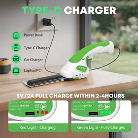 VCAN ACTIVE USB-C charging compatibility for flexible power on the go.