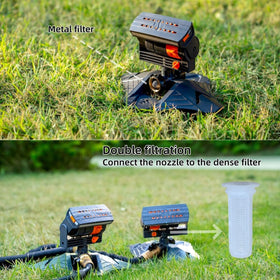 V.C.Formark metal connector close-up highlights leak-proof water input