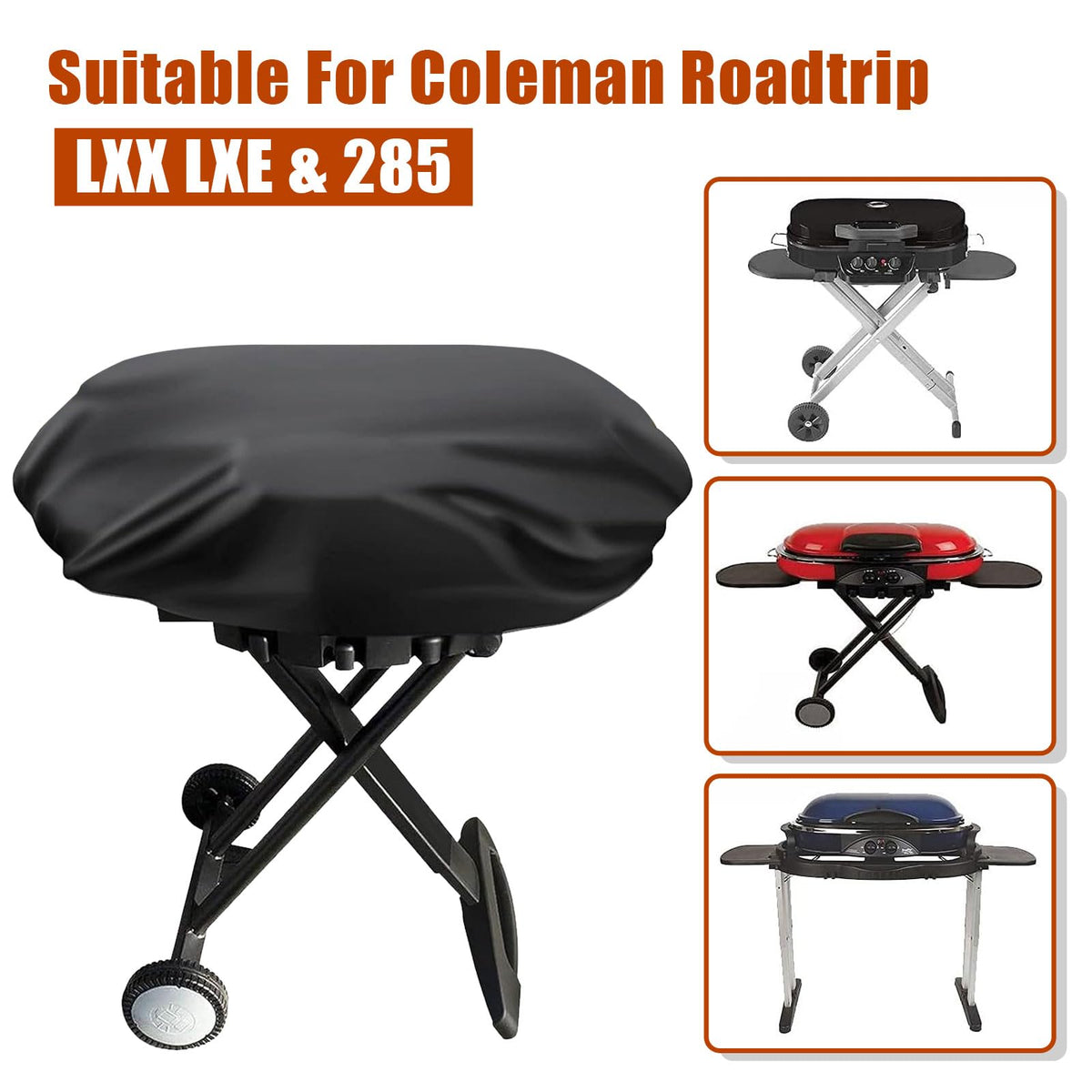 vchin drawstring windproof strap secures the grill cover against strong winds