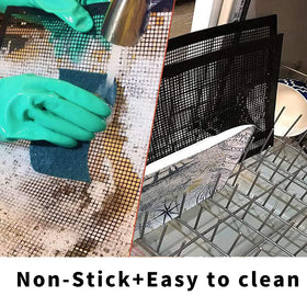VCHOMY grill mesh mats dishwasher-safe feature for quick cleanup
