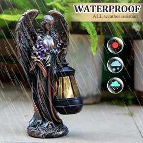 VChymm easy-on-off operation makes setup effortless for outdoor decor.