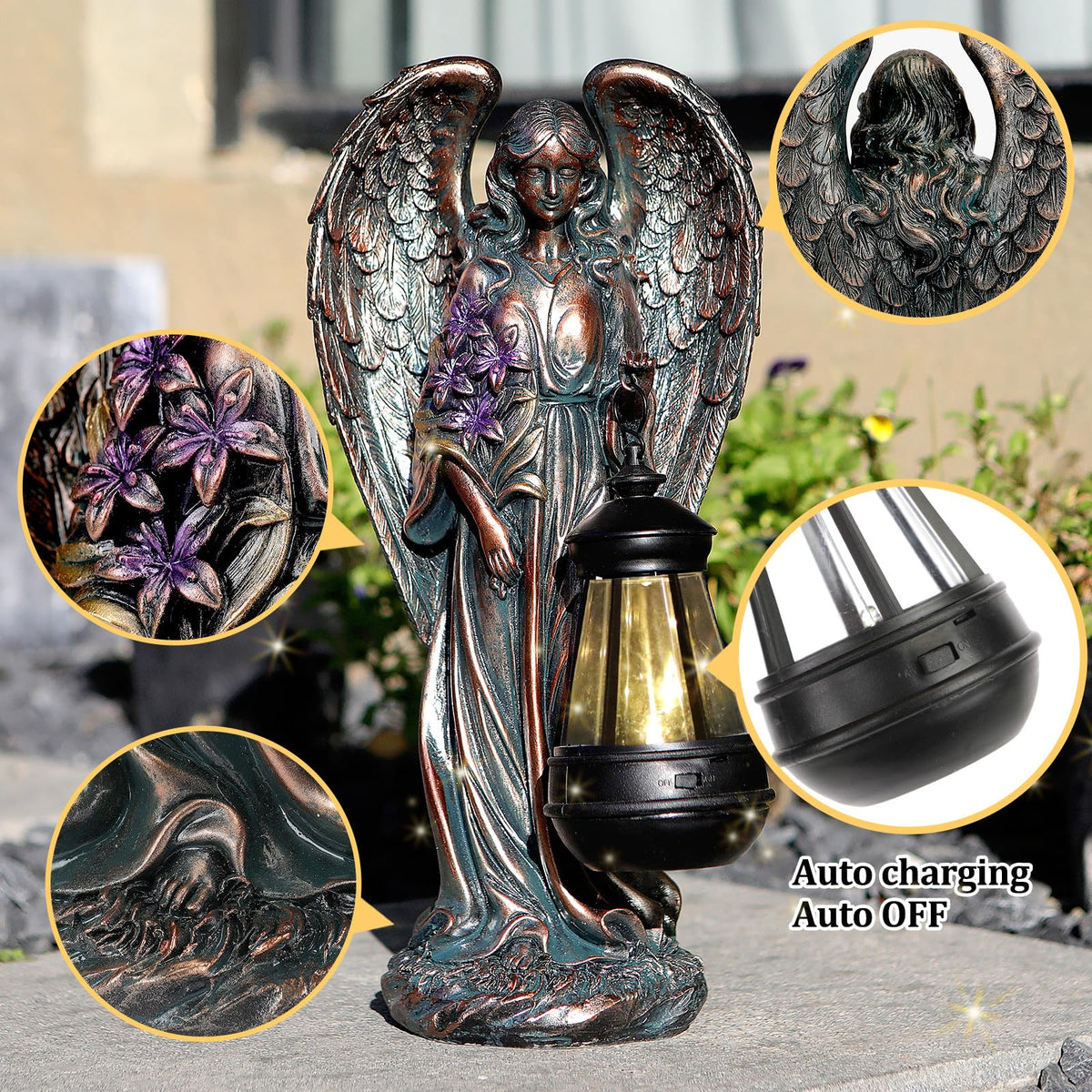VChymm night-time ambience for patios, balconies, and lawns with gentle illumination.