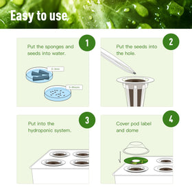 VCTMSKT easy setup for hydroponic or soil-based systems