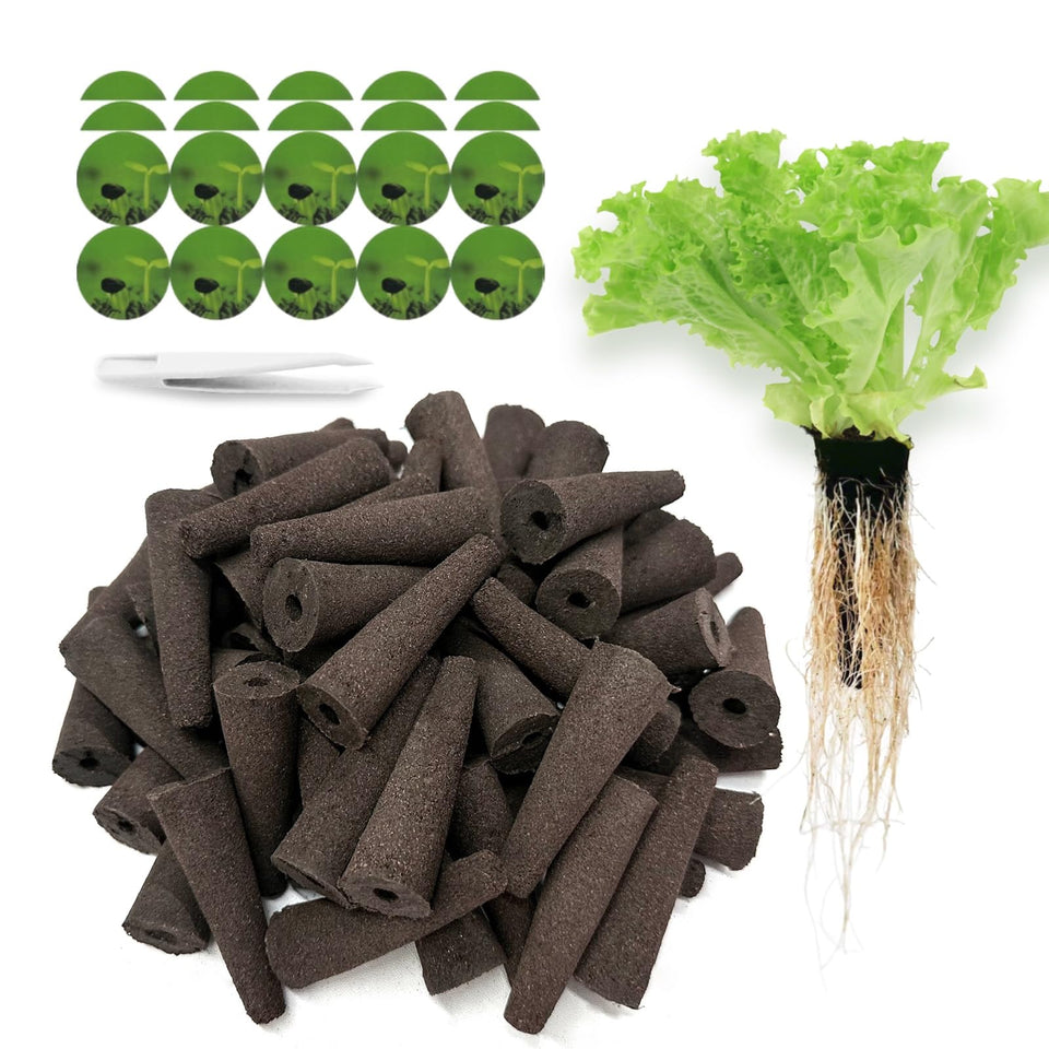 VCTMSKT hydroponic grow sponges seed pods replacement for AeroGarden and iDOO