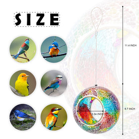 VCUTEKA 7-inch round feeder adds color to yards and patios
