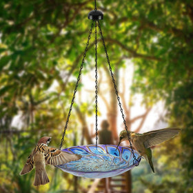 VCUTEKA garden decor peacock design enhances patio ambiance