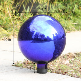 VCUTEKA garden sphere features a rubber-cap base to protect the bottom.