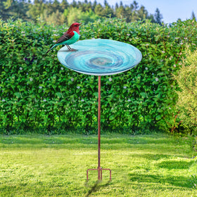 VCUTEKA glass bloom detail showing colorful design
