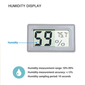 Veanic guitar case hygrometer protects instruments with reliable climate data.