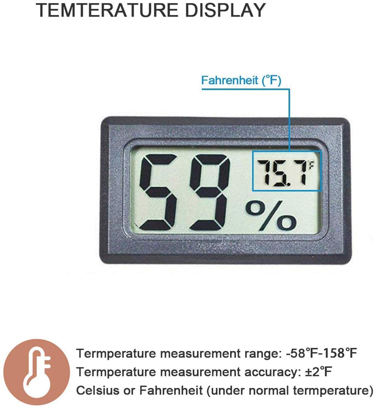 Veanic jar climate monitor helps maintain stable humidity and temperature.