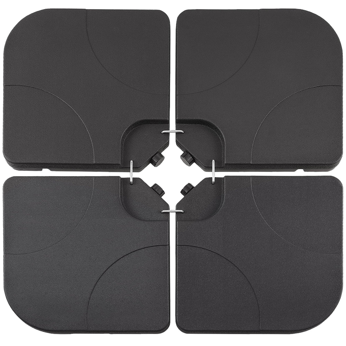 VECELO four-panel-square base for cantilever umbrellas delivers stable outdoor support.