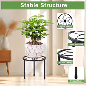 VECELO base-detail showcases floor-friendly design preventing scratches