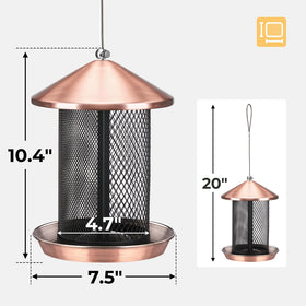 Veehoo outdoor bird feeder makes a thoughtful gift for nature lovers.