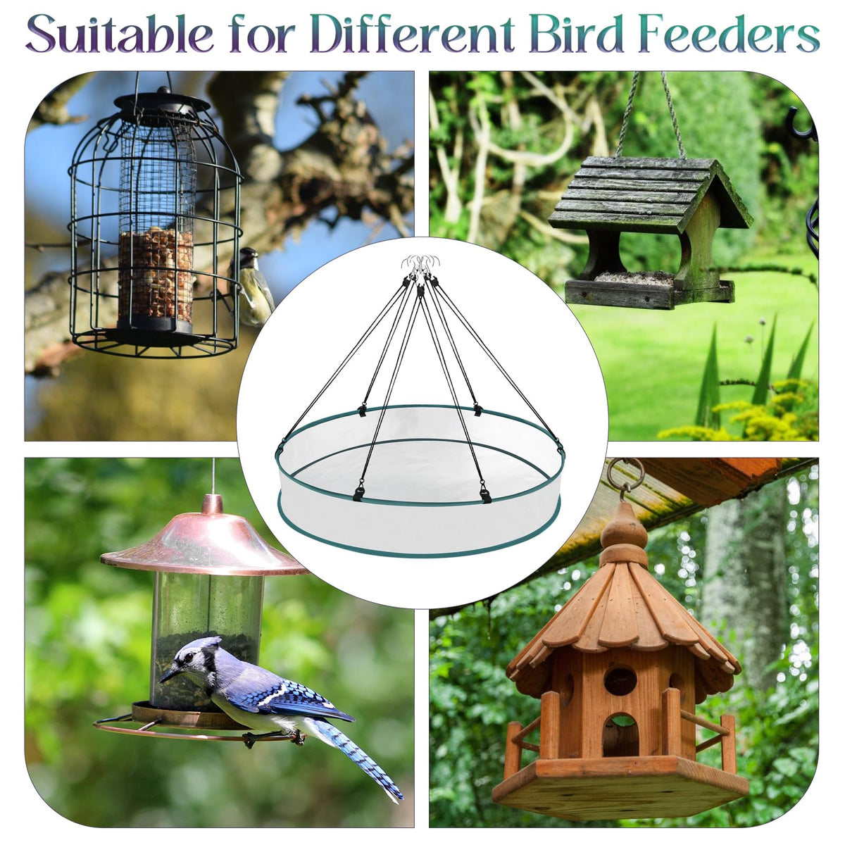 VEEVIIY easy-install feeder accessory enables quick setup and maintenance