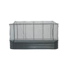 Vego garden cover system 2x8 fit shields bed and promotes growth