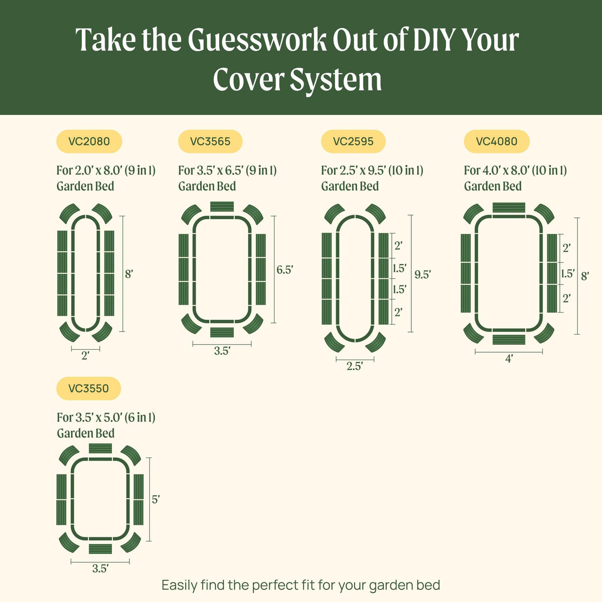 Vego garden easy-installation saves time during setup