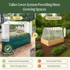 Vego garden pest-protection frame supports healthier growth while reducing pests