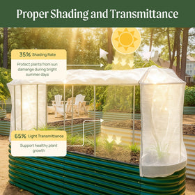 Vego garden stainless hardware resists corrosion for long-lasting setup