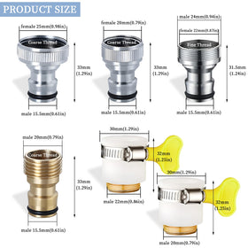 VEINARDYL washing machine quick connectors demonstrate easy, tool-free assembly