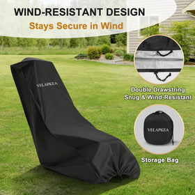 VELAPKEA UV-resistant fabric guards against sun fading for longer mower life