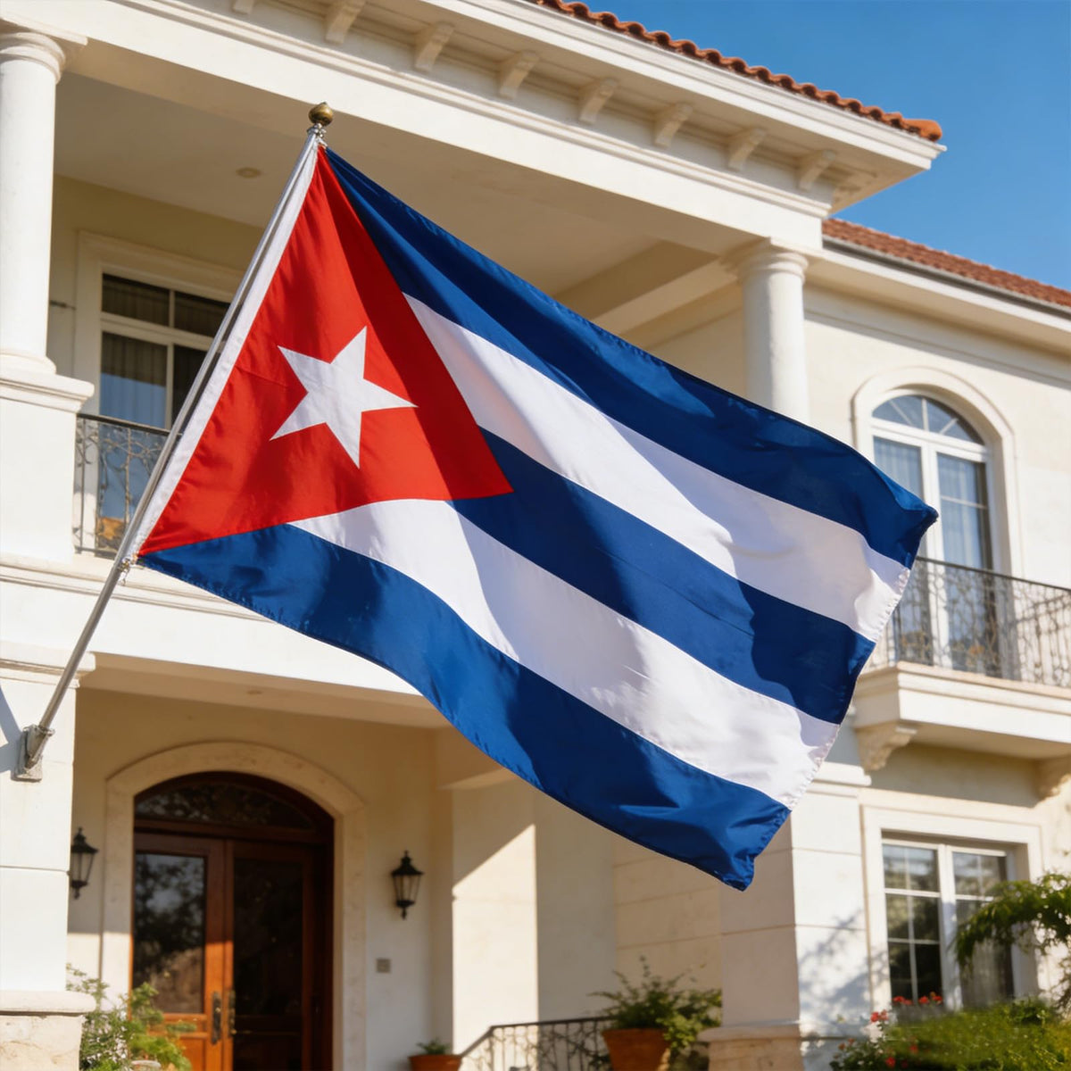 VELIFFCO Cuba flag suits multiple uses like parties and sports events