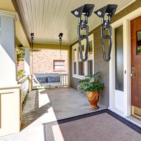 Velomill indoor-outdoor use suitable for patios, balconies, and gardens.