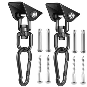 Velomill porch swing hanging kit, assembly for quick, secure outdoor setup.