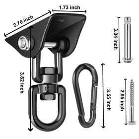 Velomill stainless steel hanging kit with durable, weather‑resistant construction.