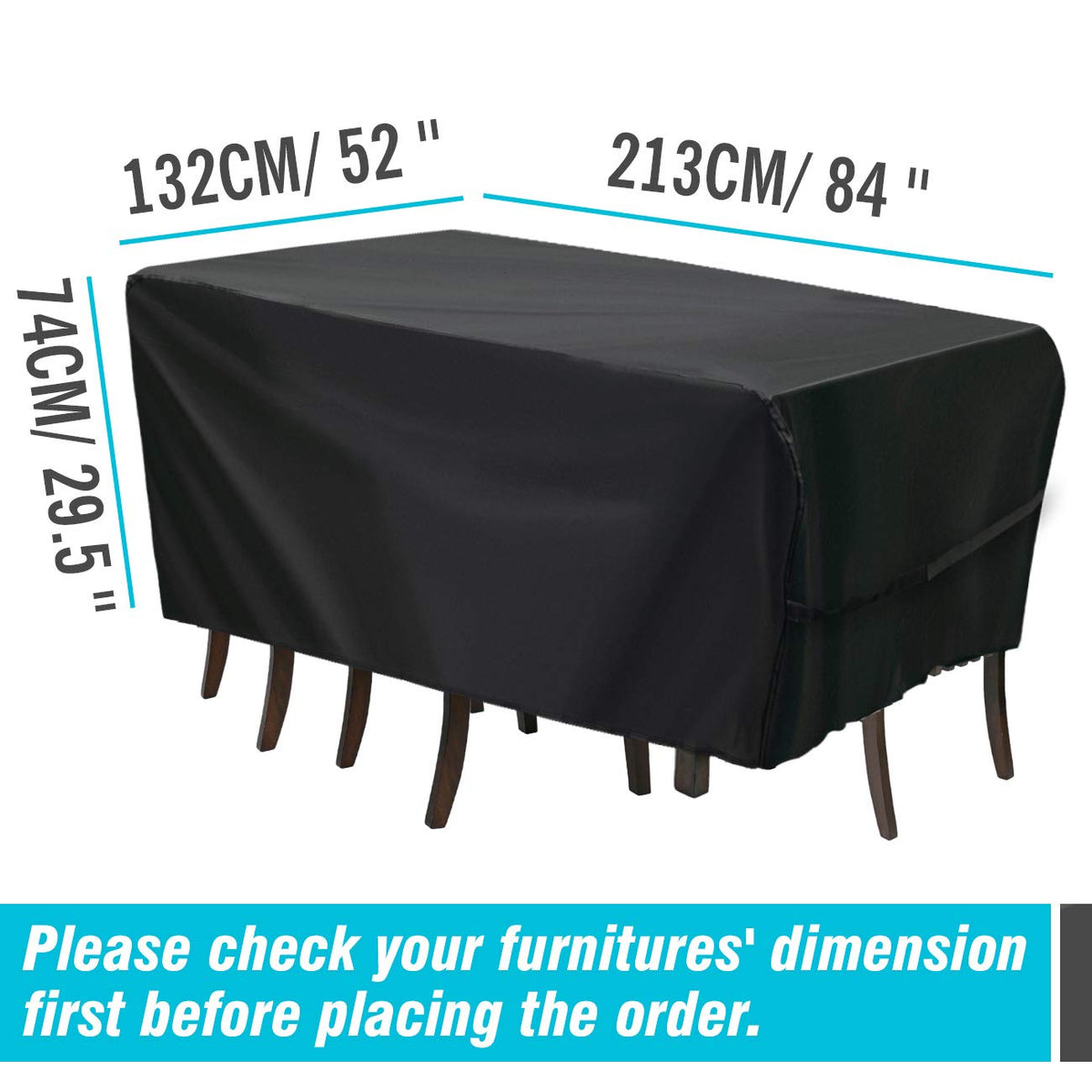 Velway adjustable side fasteners fit various furniture shapes