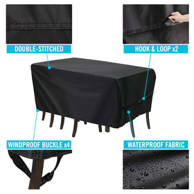 Velway weatherproof cover folds easily for storage when not in use