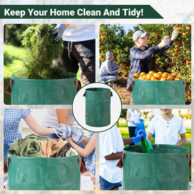 Velway multi-purpose yard bag used for outdoor cleanup and storage