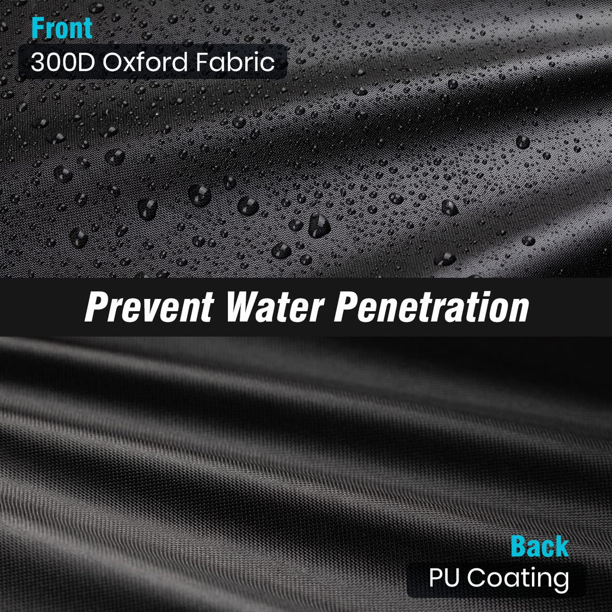 Velway Oxford tear-resistant fabric demonstrates durability outdoors