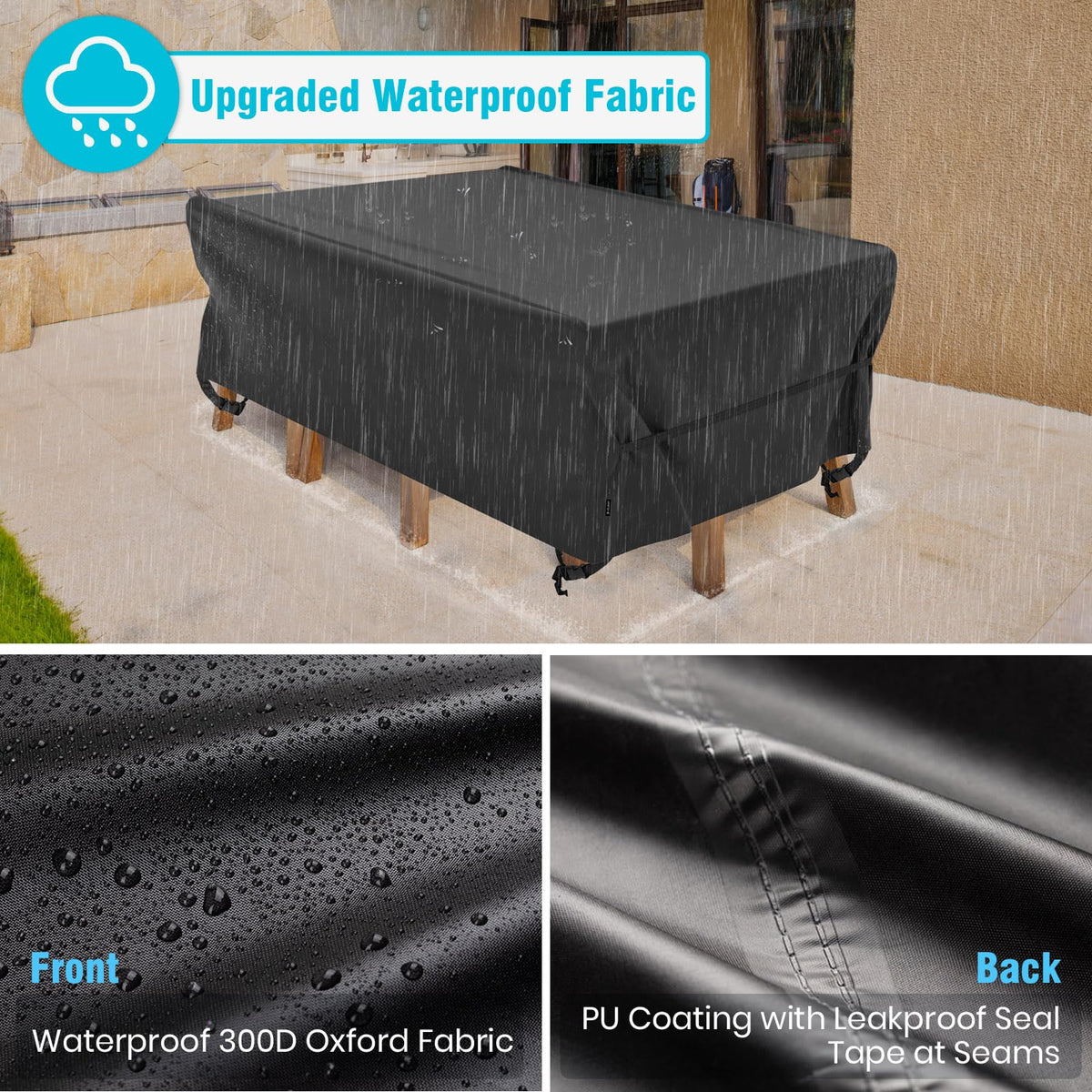 Velway cover includes storage bag for easy organization.