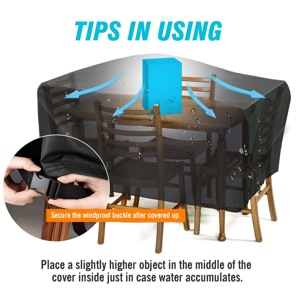 Velway waterproof seams prevent moisture intrusion and extend fabric life.
