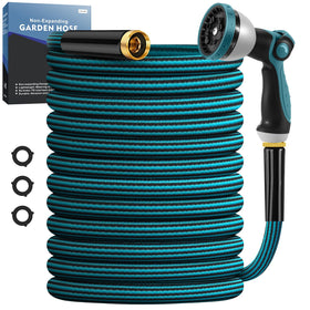 Velybrin Garden Hose 50ft ready for yard watering.