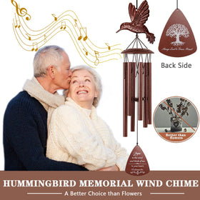 VENBEEL wind chime tubes close-up shows tuned aluminum tubes for melodic tones.