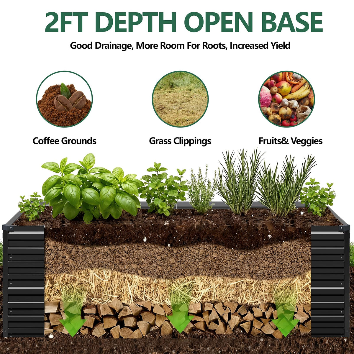 Vengarus baseless design protects roots and promotes drainage