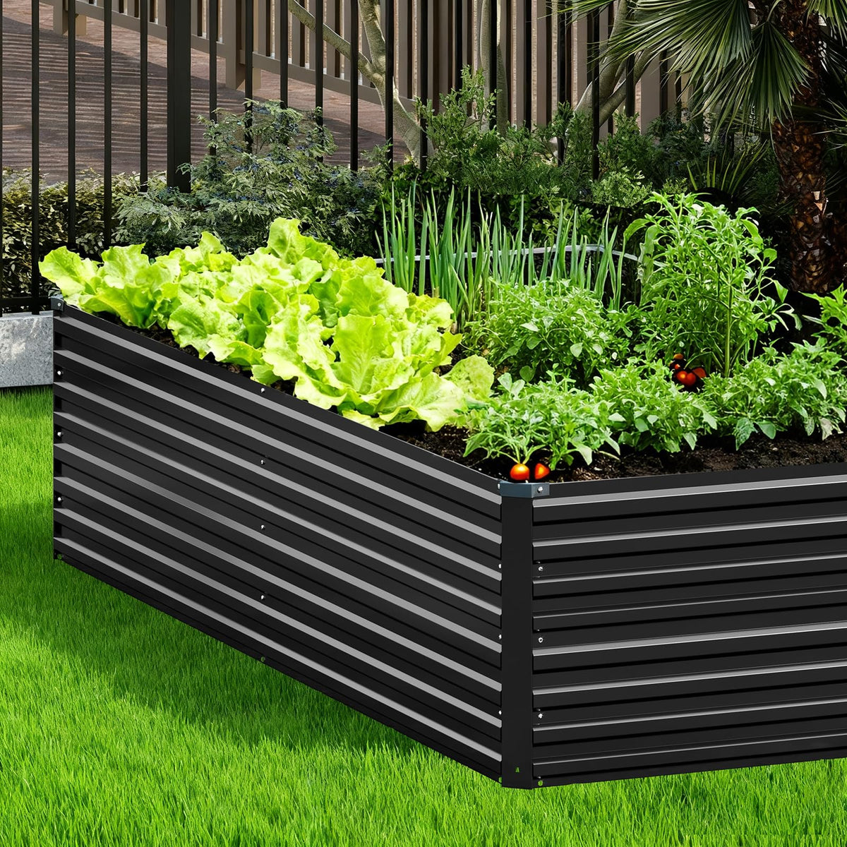Vengarus safety gloves included to support safe garden setup