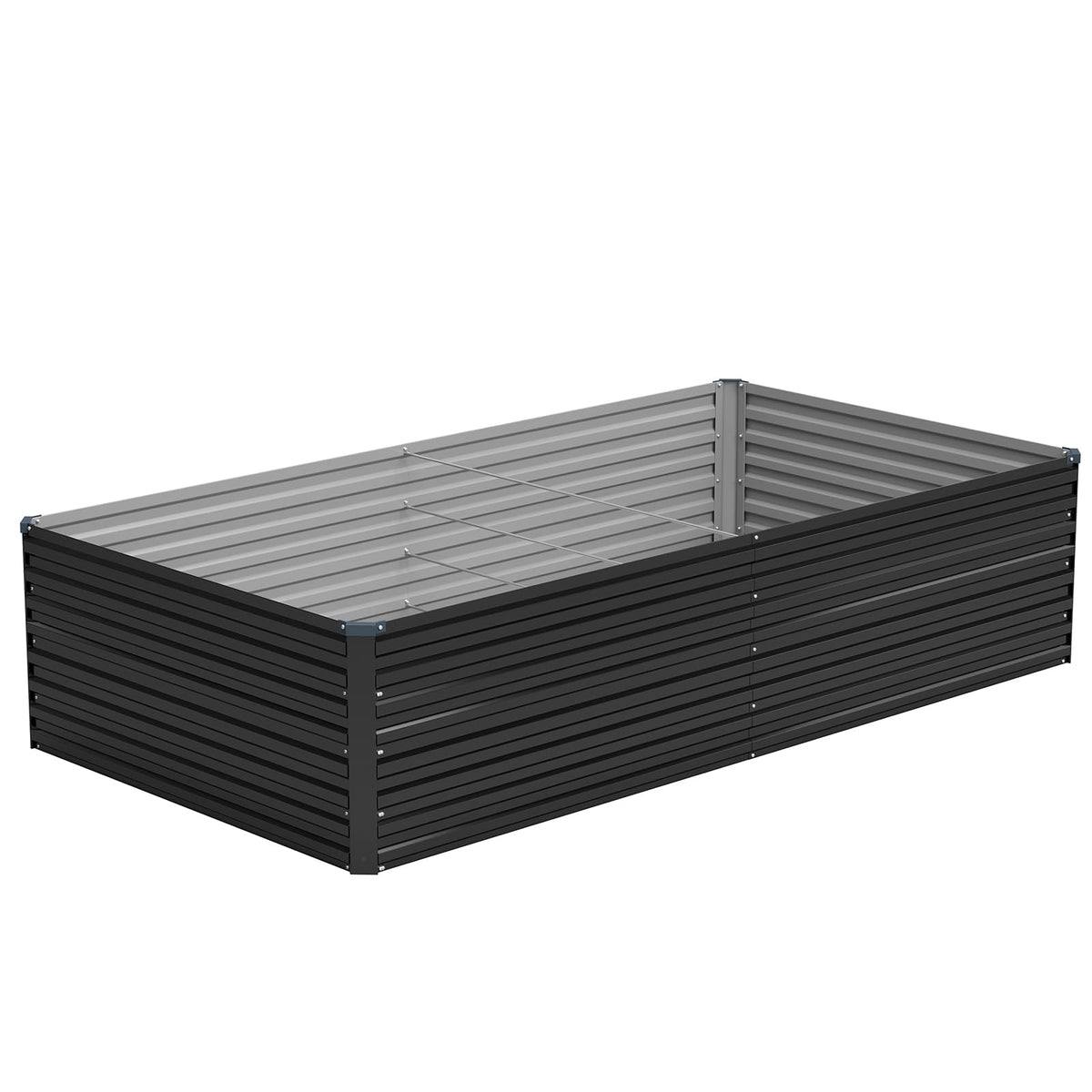 Vengarus outdoor planting bed ready for flowers, vegetables, and herbs