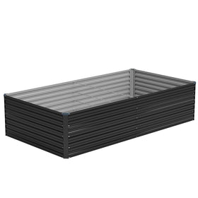 Vengarus outdoor planting bed ready for flowers, vegetables, and herbs