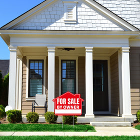 Venicor durable yard sign for outdoor use on busy streets