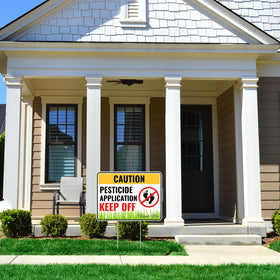 Venicor keep-off flag helps designate treated areas safely.