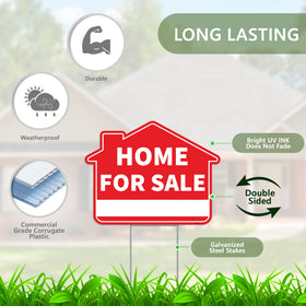Venicor sign stakes hold signs firmly in wind for lasting outdoor display.