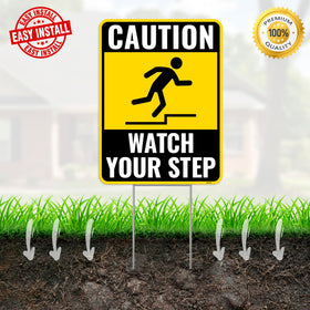 Venicor weatherproof corrugated plastic keeps signs durable year-round.
