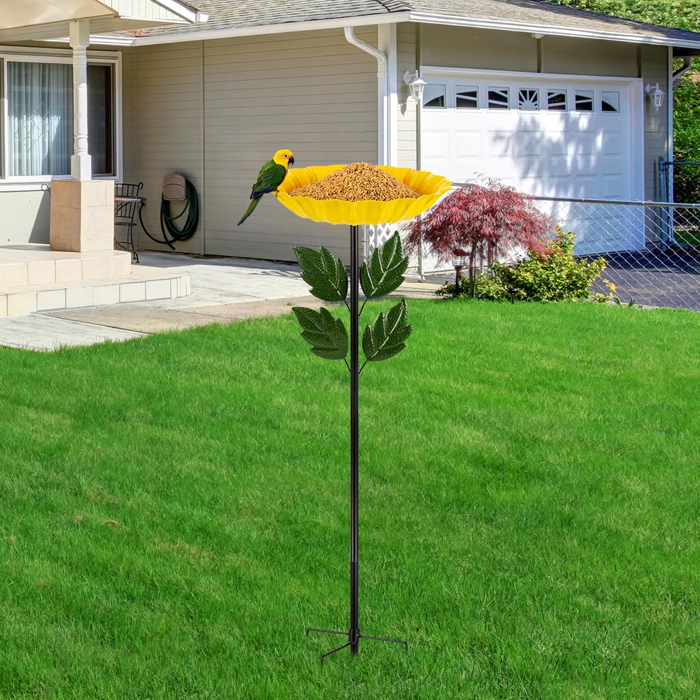 Venniy natural garden decor that invites bird life and enhances curb appeal